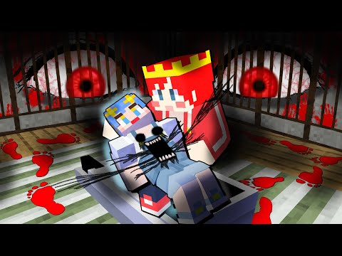 超怖いオバケが出る！？呪われた『事故物件』で生活するマインクラフト😱【マイクラ / Minecraft】