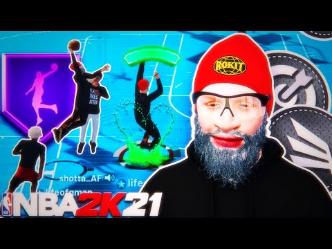 my NEW "slasher" build can't be stopped on nba 2k21... (contact dunks with limitless greens)