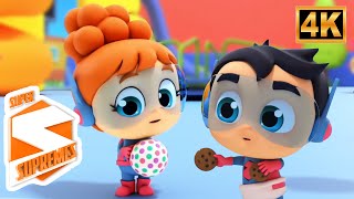 Música Infantil 👶 Compartilhar é Importante | Super Supremes Sing Along
