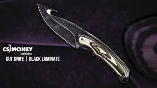 Gut Knife Black Laminate Gameplay