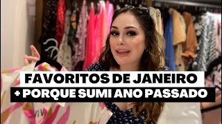 VLOG: FAVORITOS DE JANEIRO + VOLTEI!