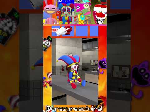 Pomni is bullied and mocked.. #insideout2 #tadc #reacts - Tadc Reacts