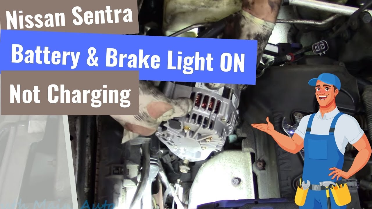 Nissan Sentra: Battery & Brake Light On?