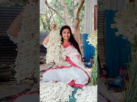 শ্বশুরমশাই এর রজনীর মালা চুরি করলাম আজ😃😃 #riyabhattacharyya09 @SwissBeautyCosmetics