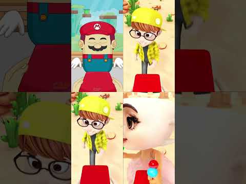 Big lollipop for poor brother Tani & Nick funny moments @artfamilycute #roblox #sprunki #incredibox