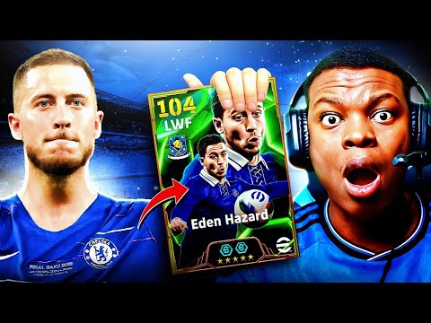 104 EPIC EDEN HAZARD IS TOO COLD 🥶 PLAYER REVIEW