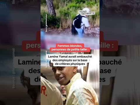 Lamine Yamal aurait embauché des employés sur la base de critères physiques.