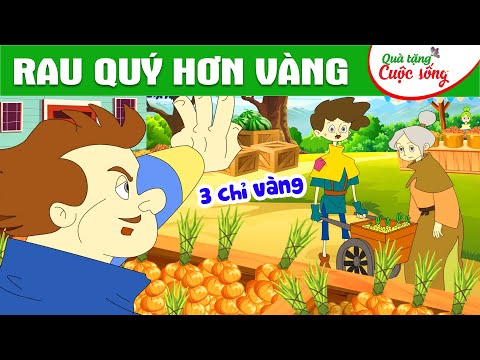 RAU QUÝ HƠN VÀNG - Phim hoạt hình - Truyện cổ tích - Hoạt hình hay - Cổ tích - Quà tặng cuộc sống
