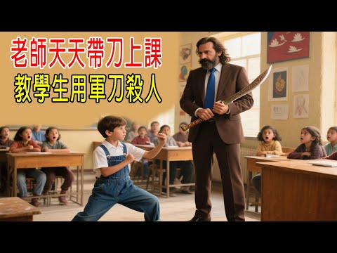 老師天天帶刀上課，教學生用軍刀殺人，原來他是江湖NO.1殺手！