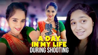 🎥 షూటింగ్ డే స్పెషల్ Vlog ✨ || A Day in My Life During Shooting || Tejaswini Gowda