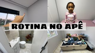 ORGANIZEI MEU QUARTO | LAVEI O BANHEIRO + INFILTRAÇÃO NO QUARTO DAS CRIANÇAS!!
