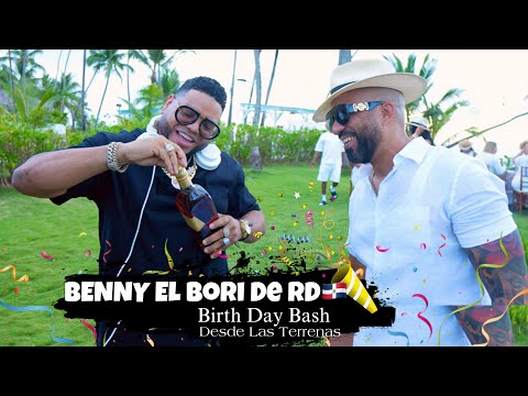 BENNY EL BORI 🇵🇷 DE RD 🇩🇴 BIRTHDAY BASH DESDE LAS TERRENAS EN VIVO DJ JOE CATADOR. BACHATA LIVE HBD