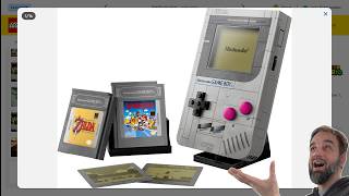 LEGO Nintendo Game Boy revealed & it's essentially perfect! 72046  #NotSponsored