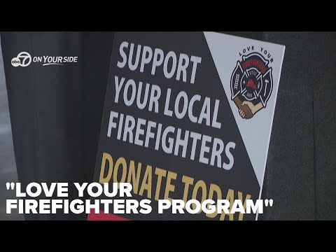 YouTube video thumbnail: Little Rock's "Love Your Firefighters" Program Receives $25,000 Donation From non-Profit