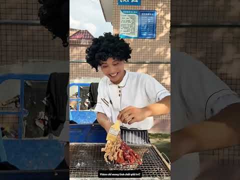 Giở trò lừa ông chủ keo kiệt bán thịt xiên nướng #shots #shortvideo #candy