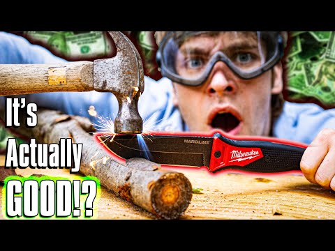 Wait.. Milwaukee's Knife is a BEAST!??? Best $70 Knife?