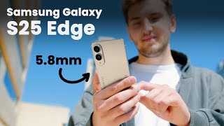 Samsung Galaxy S25 Edge Ön İnceleme - İnce, Hafif ve Güçlü
