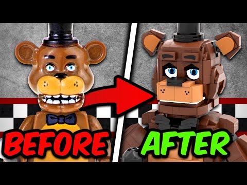 I built Five Nights At Freddy's in LEGO...