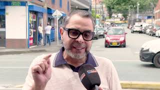 Comienza plan piloto para que la 45 en Manrique se convierta en corredor peatonal