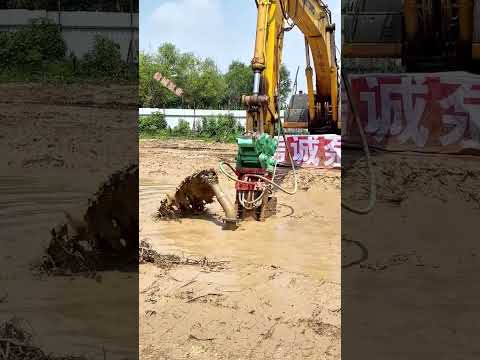 pump reduces manual intervention lowering labor costs and #jcbpump #excavator