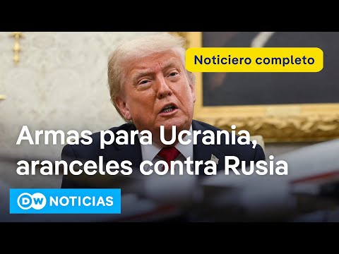 🔴 DW Noticias del 14 de julio: Trump da 50 días a Putin para acabar con la guerra en Ucrania
