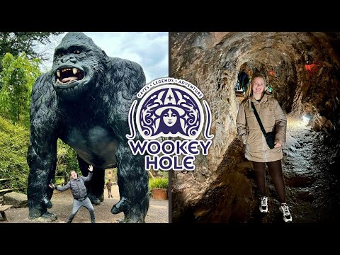 Wookey Hole In Somerset FULL Tour & Review - Caves, Witches & Dinosaurs!