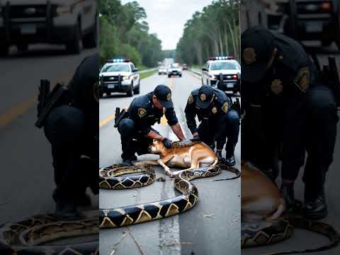 The battles show the power of giant pythons #10 #python #animals #shorts #funny #youtubeshorts