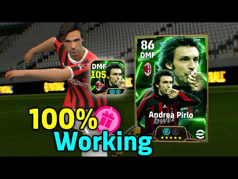 100% Working Trick To Get 105 Rated Epic Pirlo, Puyol & Cafu In eFootball 2025 Mobile