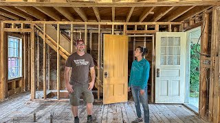 We Need to Pivot THIS ENTIRE PROJECT! Renovating Our 150 Year Old Farm House