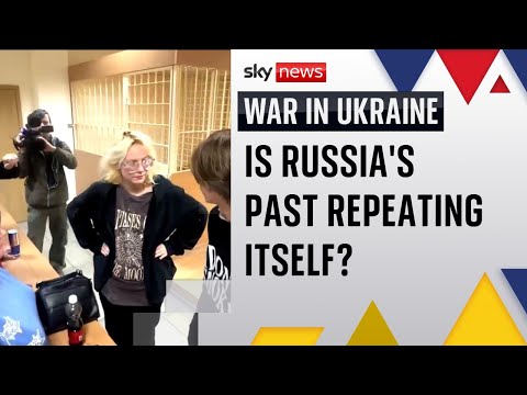 YouTube video thumbnail: Crackdown on Dissent as Russia Remembers Stalin's Purges