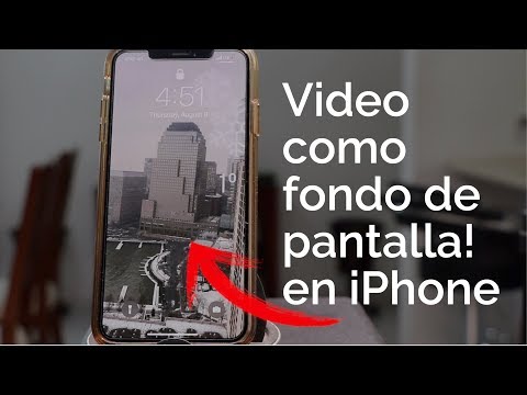 COMO PONER UN VIDEO DE FONDO DE PANTALLA EN IPHONE