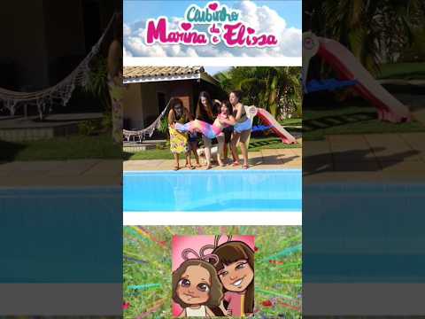 Marina e Elisa e a História da Menina Sereia Aquática #crianças #infantil #shorts