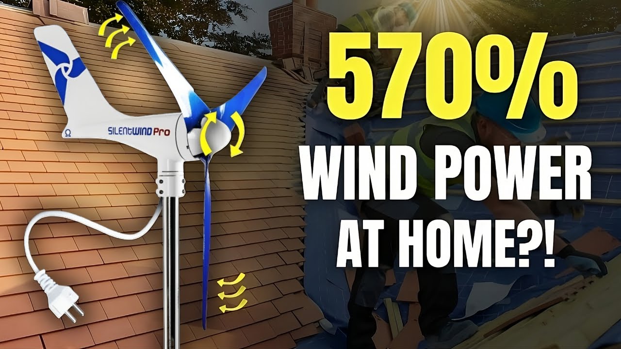Silentwind Pro: The World’s Most Powerful and Affordable VAWT that Outperforms Solar Panels