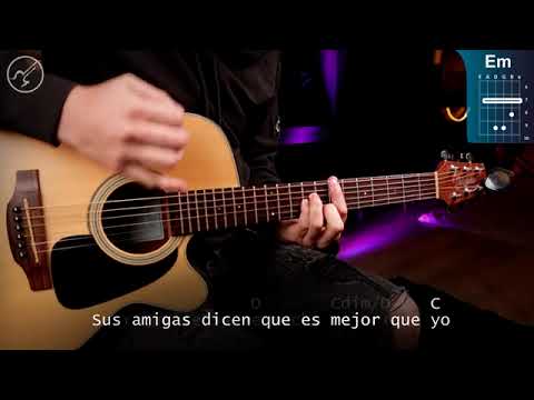 Lo Que Hay X Aquí - La Receta GUITARRA ACORDES Cover Guitarra | Christianvib