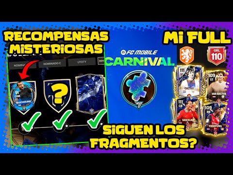 Todas las recompensas misteriosas TOTY ¿En Carnabola habrá fragmentos? Y GRL 110 full Países Bajos