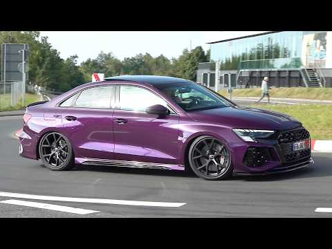 THE WORLD'S LARGEST AUDI RS3 + TT RS + RS Q3 Meet in EUROPE! @ Nürburgring Over 250+ Cars!