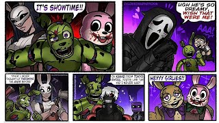 Springtrap DBD Moments Huntress, Kaneki, Ghostface and More | Dead by Daylight Comic Dub 