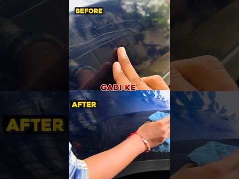Desi 'Car Scratches' Removal Hack #shorts