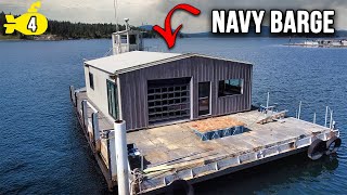 Painting Our Declassified Navy Barge (ep 4)
