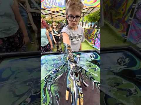 Body Marbling Paint Dip by BLVisuals at Return to the River Festival 171