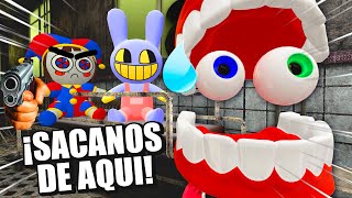 ¡ESCAPAMOS DEL MANICOMIO! 💀 | The Amazing Digital Circus VR