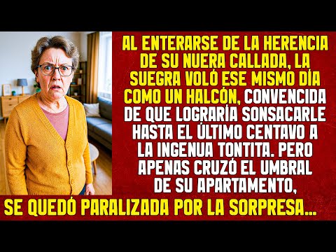 La suegra pensaba que le sacaría hasta el último centavo a su nuera ingenua, pero...