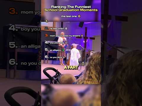 Ranking Funniest School Graduation Moments Part 2 💀 #ranking #tiktok #funny #school