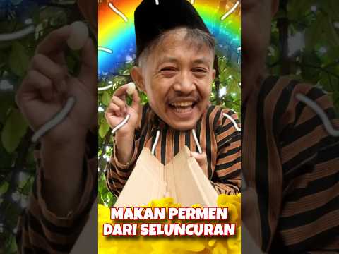 KAKEK DIKERJAIN MAKAN BUAH DARI SELUNCURAN