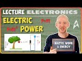 Electrical Power Concepts and Calculations