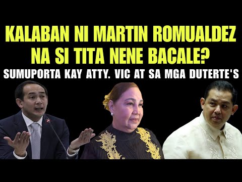 HALA KALABAN NI MARTIN ROMUALDEZ? TITA NENE BACALE SUMUPORTA NA SA KAMPO NI ATTY VIC RODRIGUEZ!