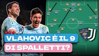 Ecco come VLAHOVIC cambia la Juve di Spalletti (ma la MIGLIORA anche?!) | Analisi Tattica Lecce Juve