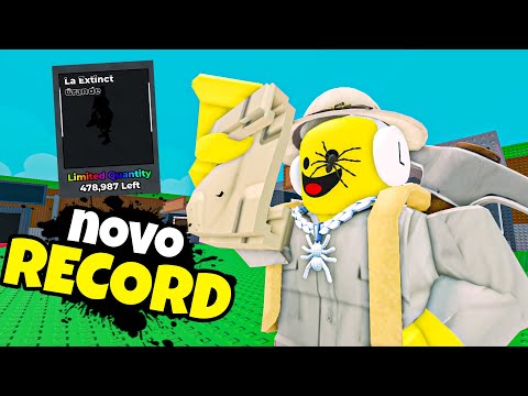 ROUBE UM BRAINROT BATEU UM NOVO RECORD NO ROBLOX ! ! !