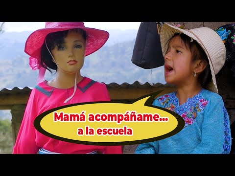 Esta niña pensaba que su mamá era una maniquí mientras que su papá decía todo lo contrario