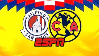 ¿Dónde ver Atlético de San Luis vs América? Jornada 10 Apertura 2025